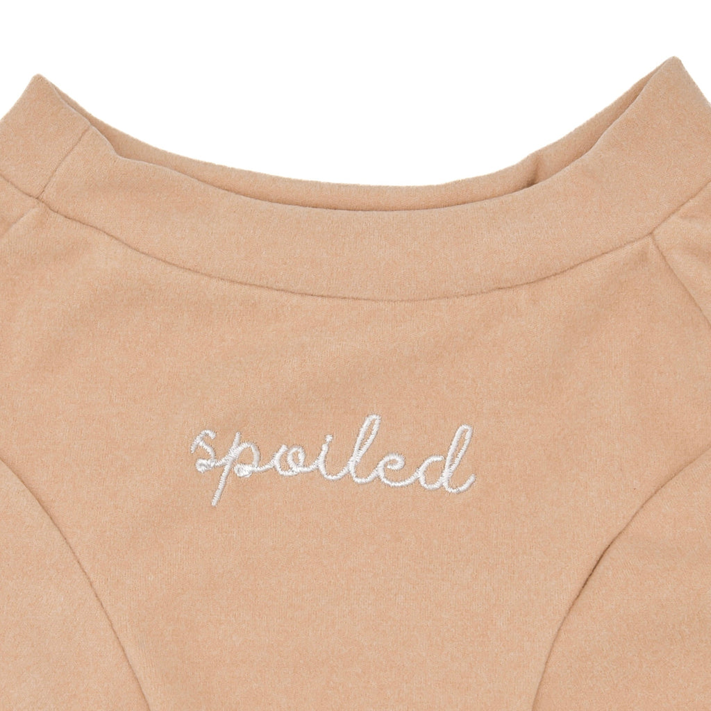 The Bowery Mock Neck in Latte