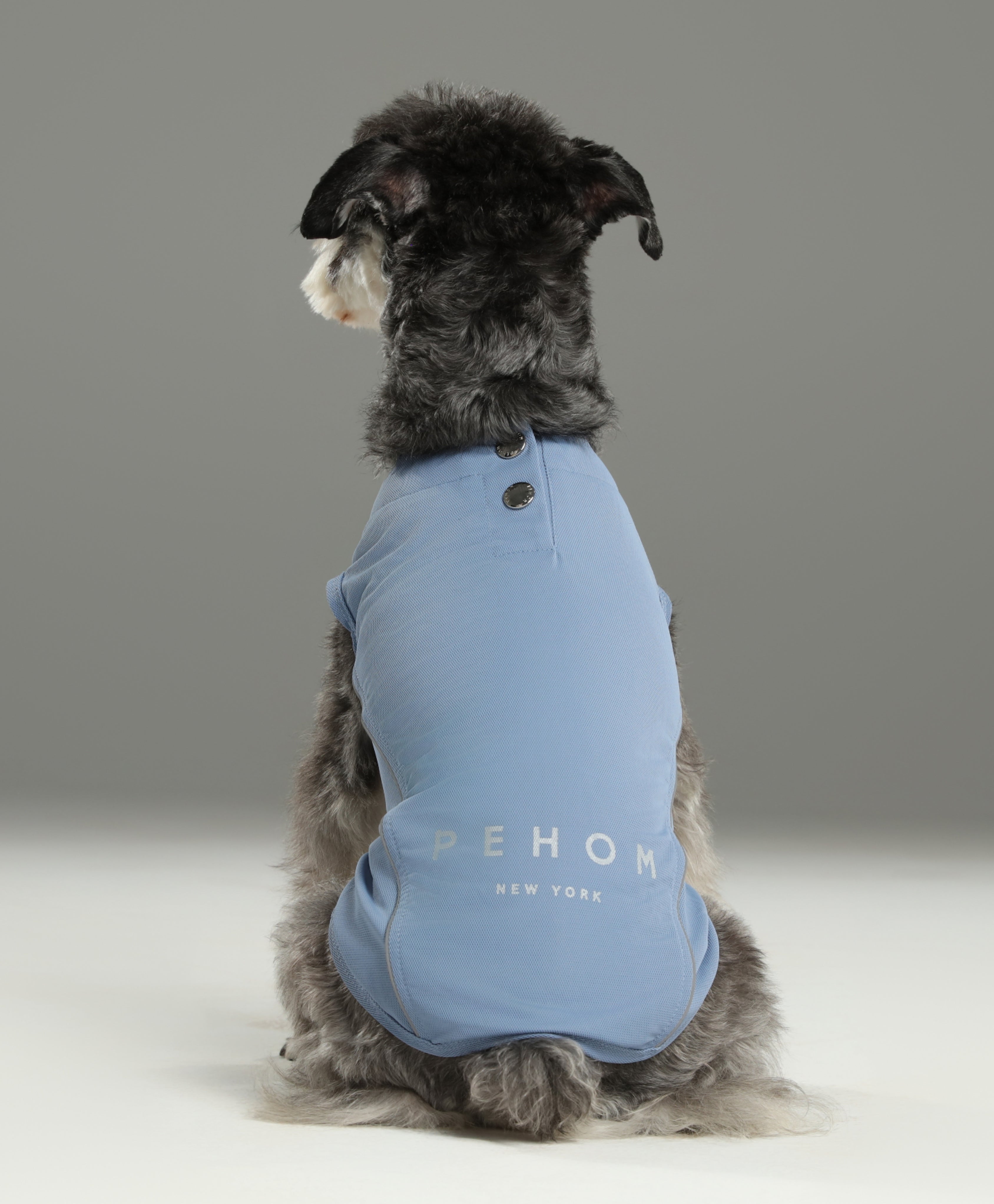 The Harbor Chill Vest in Sky Blue