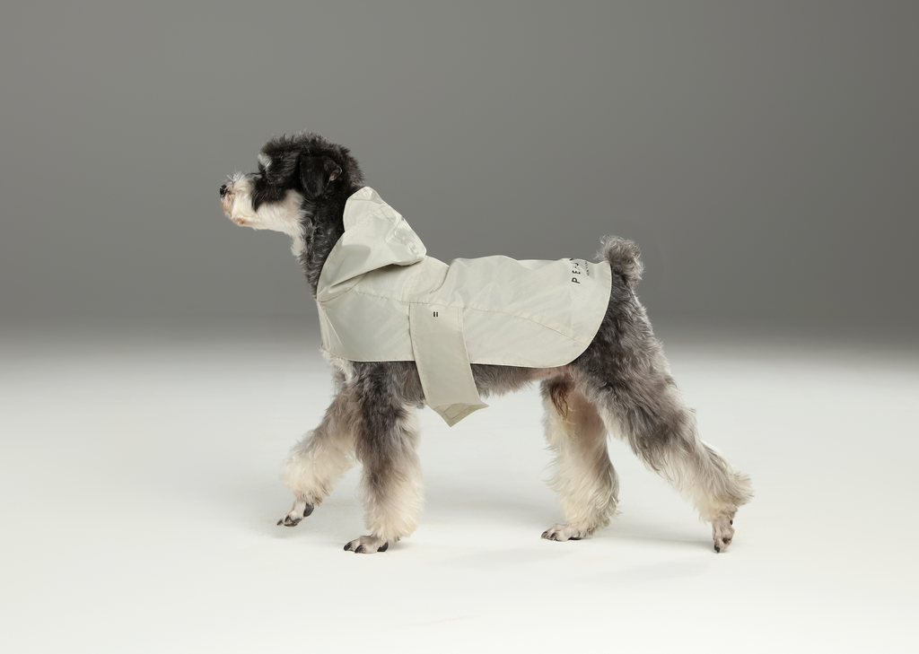 Le Capsule Raincoat in Beige