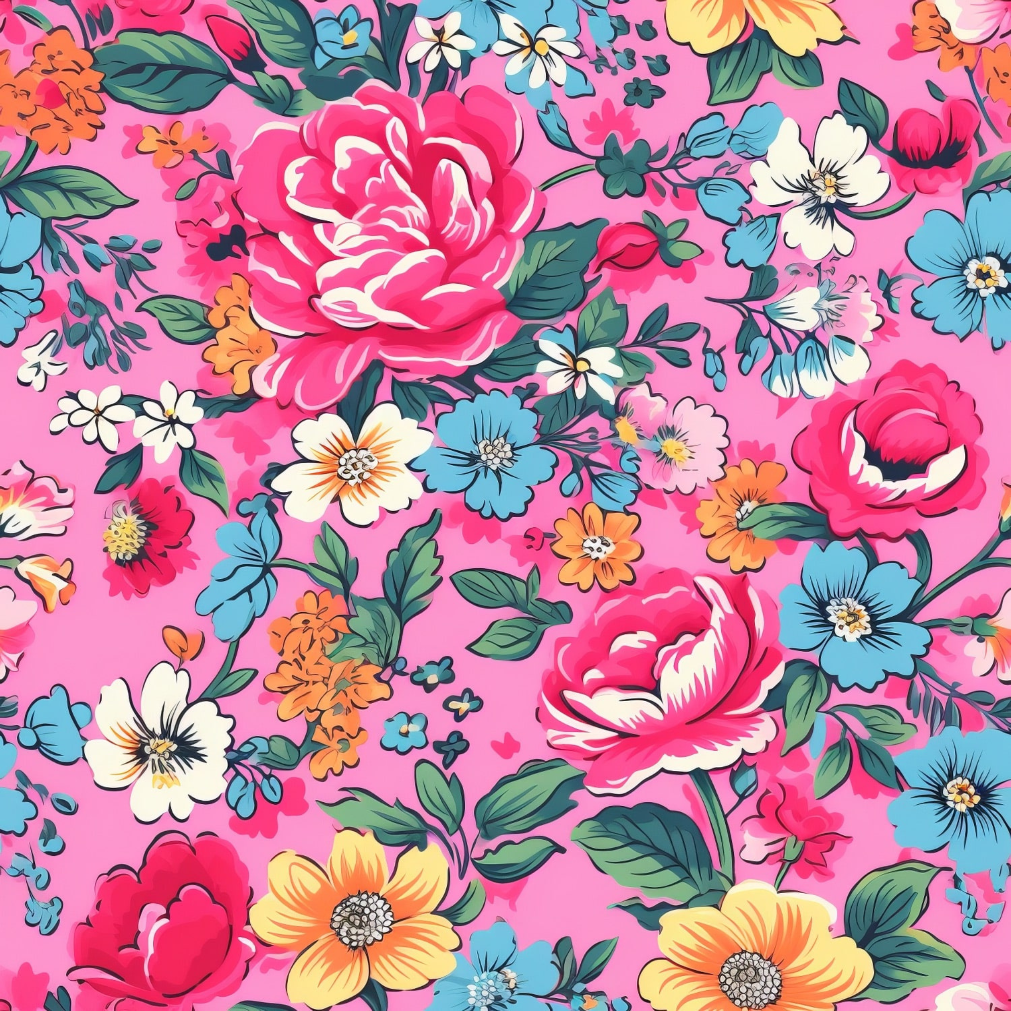 The Nantucket Garden Bandana